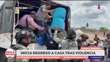 Regresan familias desplazados pero siguen ataques en Guerrero | De Pisa y Corre