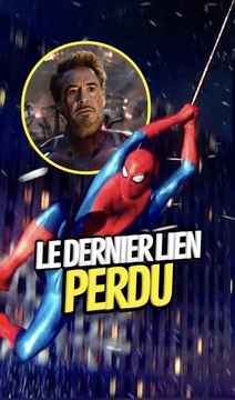 AS-TU REMARQUÉ que Peter a perdu sa dernière connexion avec Tony ? #tonystark #spidermannowayhome #peterparker #marvel #onregardequoi