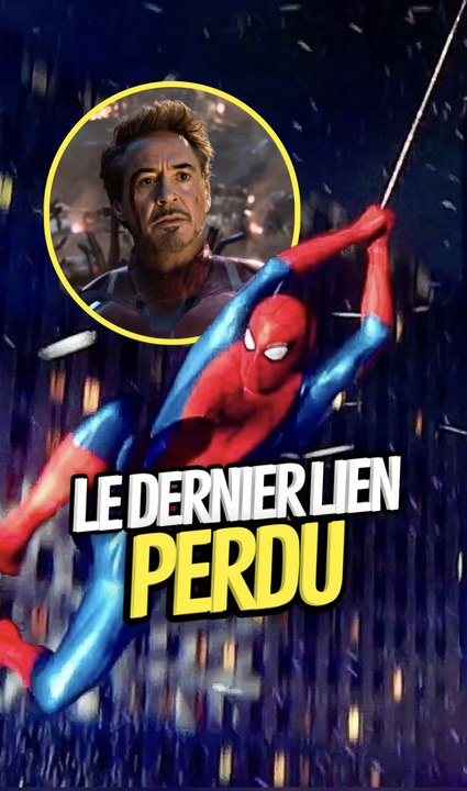 AS-TU REMARQUÉ que Peter a perdu sa dernière connexion avec Tony ? #tonystark #spidermannowayhome #peterparker #marvel #onregardequoi