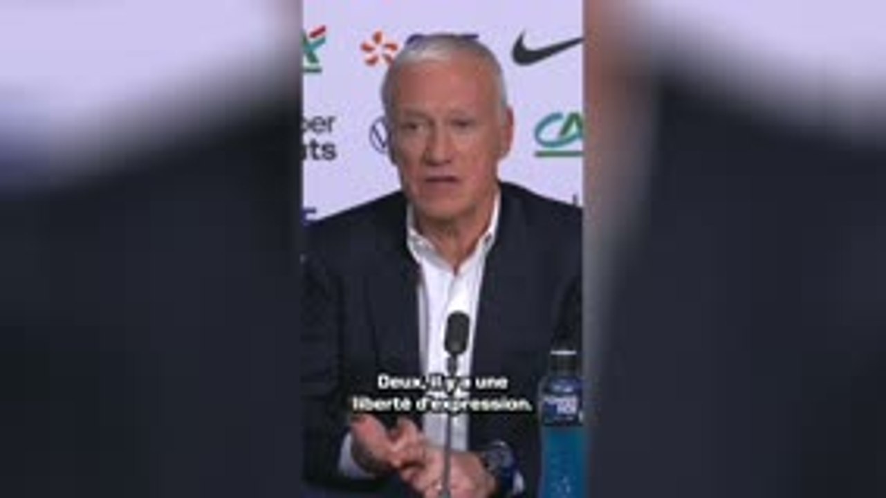 Bleus - Deschamps défend "la liberté d'expression" de Mbappé après son clash avec Bardella