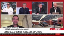 El diputado que fue al Congreso con un Tesla