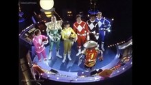 Mighty Morphin Thunder Megazord First Appearance (PR and Sentai version)