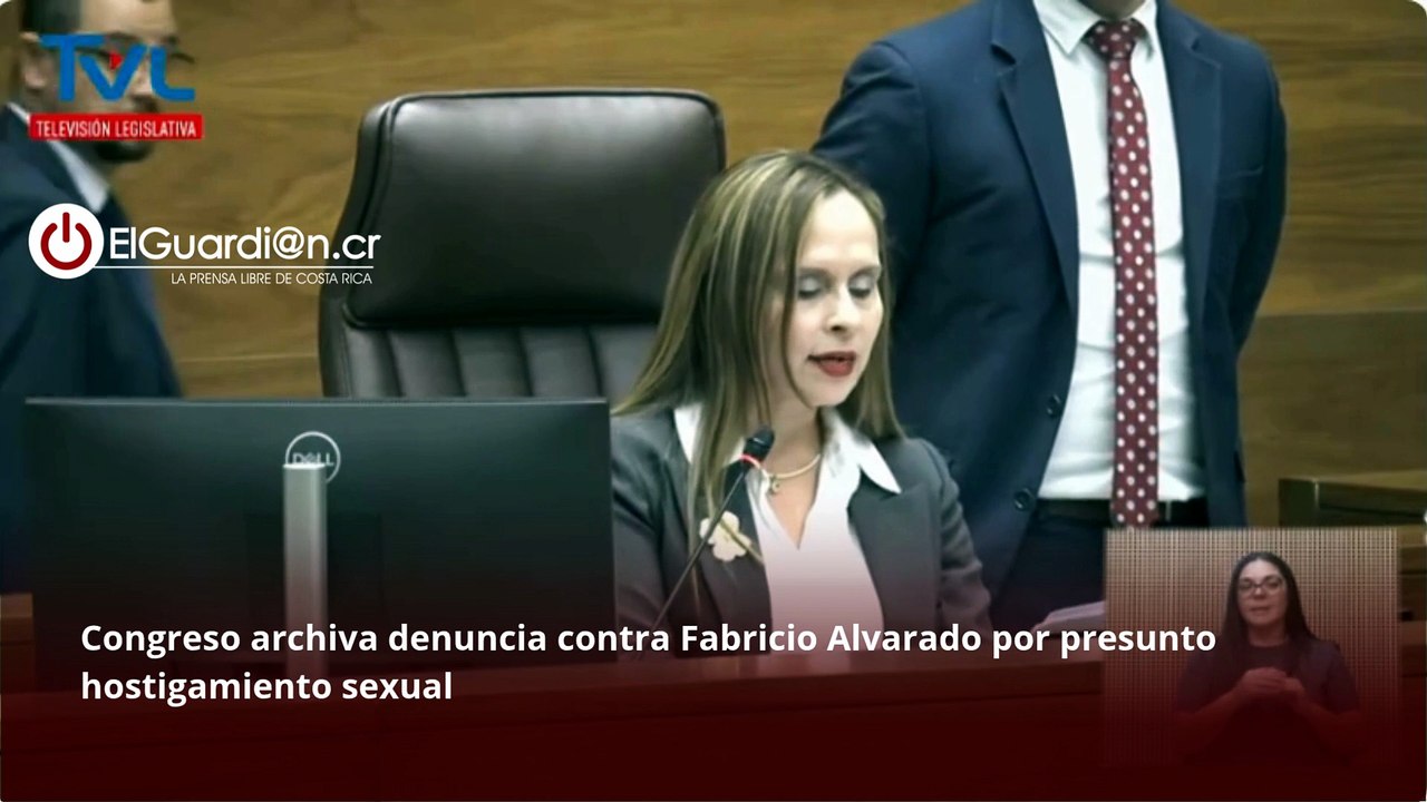 Congreso archiva denuncia contra Fabricio Alvarado