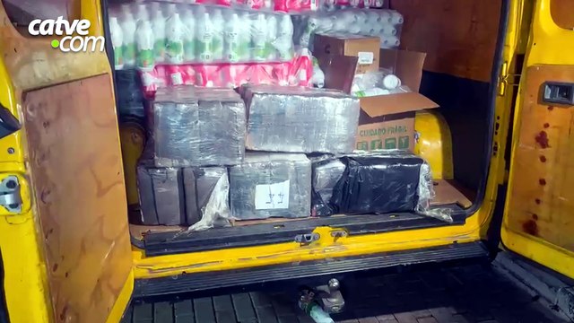 PRF apreende 166 quilos de maconha escondidos em carga na BR-277 em Cascavel