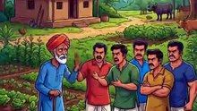 The Farmer and His Sons | Best Moral Story in Urdu/Hindi | Hard Work Lesson
