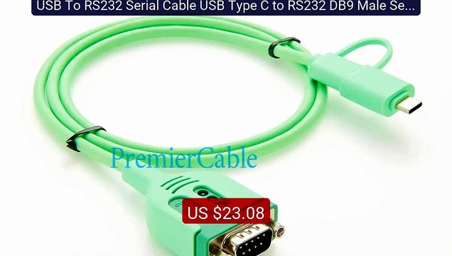 USB To RS232 Serial Cable USB Type C to RS232 DB9 Male Seri... — Top Pick 2026 | Unbeatable Price!