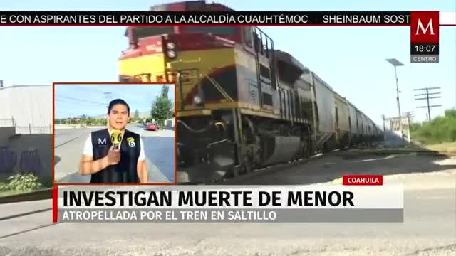 Investigan muerte de un menor tras ser arrollada por un tren | Milenio Noticias, 14 de mayo de 2026