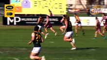 Riley Gill puts the Bulldogs in front