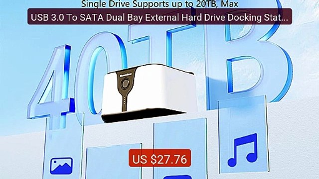 USB 3.0 To SATA Dual Bay External Hard Drive Docking Station S... — Hot Deal 2026 | Limited Offer!