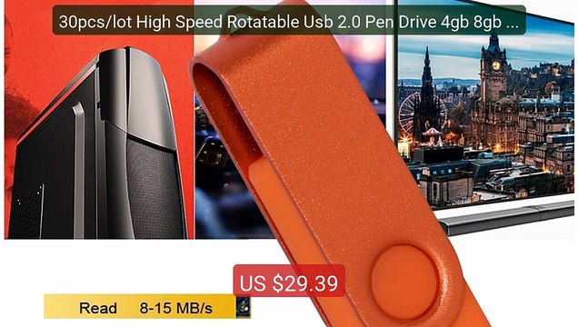 30pcs/lot High Speed Rotatable Usb 2.0 Pen Drive 4gb 8gb 16gb ... — Hot Deal 2026 | Limited Offer!