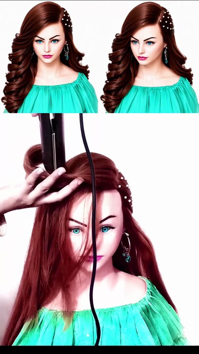 Easy hairstyle for girls
