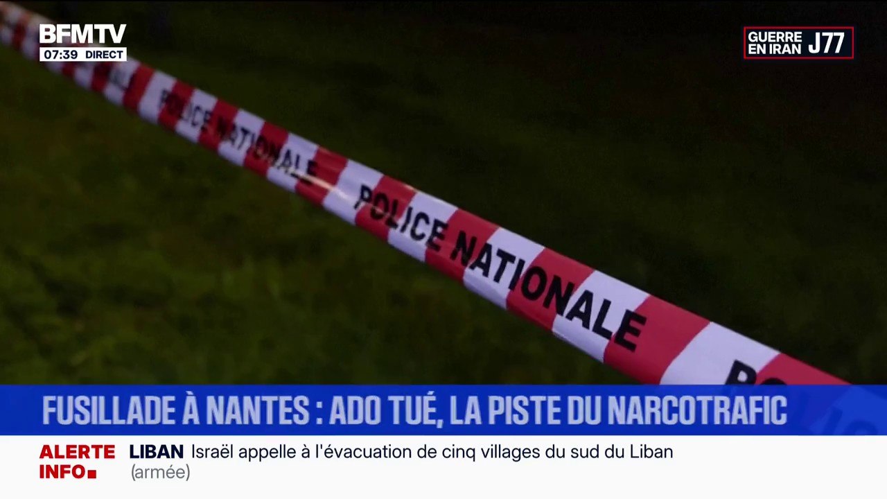 Nantes: ce que l'on sait de la fusillade ayant tué un mineur et blessé deux adolescents
