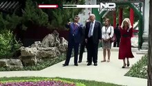 China: Xi leva Trump em visita privada a jardim secreto em Pequim
