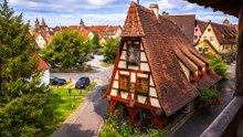 Rothenburg ob der Tauber 4K 60fps: A Fairytale Town in Germany