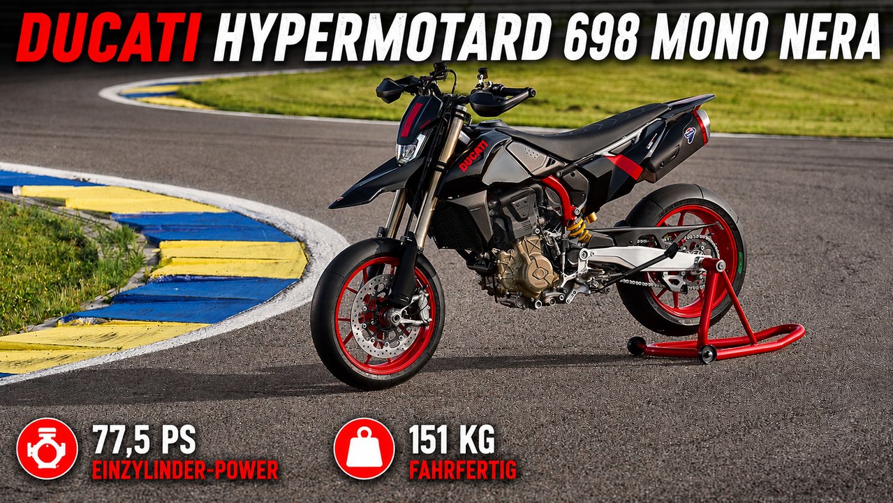 2027 Ducati Hypermotard 698 Mono Nera: Mehr Style & Performance