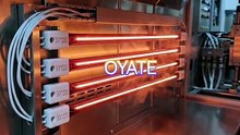 650mm 220v 1500w Ruby Infrared Quartz Heat Lamp for Pet Bottle Blowing Machine