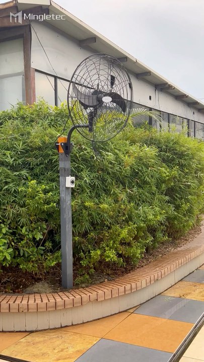 Mingletec BLDC industrial wall mounted fan #mingletec #BLDC #industrialfan #wallfan #outdoor