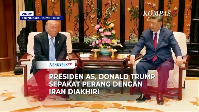 Trump Bongkar Isi Pembicaraan Rahasia dengan Xi Jinping: Perang Iran Harus Diakhiri
