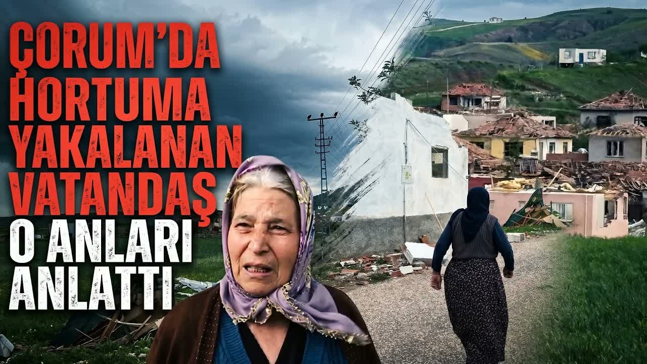 Hortuma Yakalanan Vatandaş ''Deprem Oldu Zannettim''
