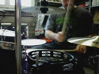 Batmobile ballroom blitz psycho drum batterie rockabilly