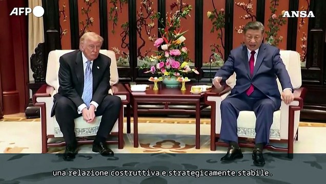 Trump: Conclusi fantastici accordi commerciali con Xi