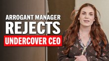 Arrogant Manager Judges Her By Appearance — Big Mistake