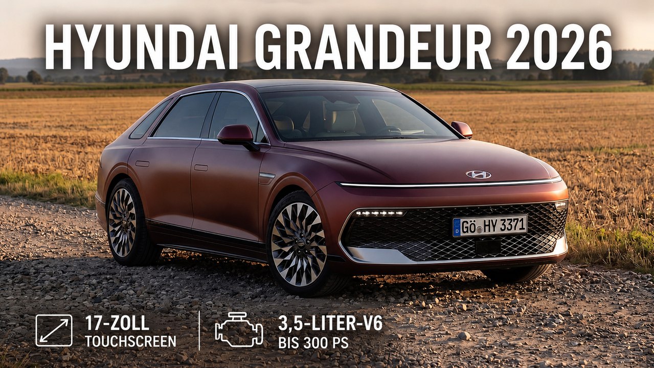Neuer Hyundai Grandeur 2026 mit Hightech-Cockpit