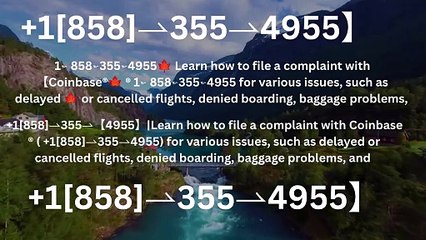 【COINBASE®】Customer- Service And.Support } Number - Complete Guide to Live Chat,, and 24/7 Service Care℗@2o26