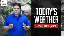 Today's Weather, 5 P.M. | May 15, 2026