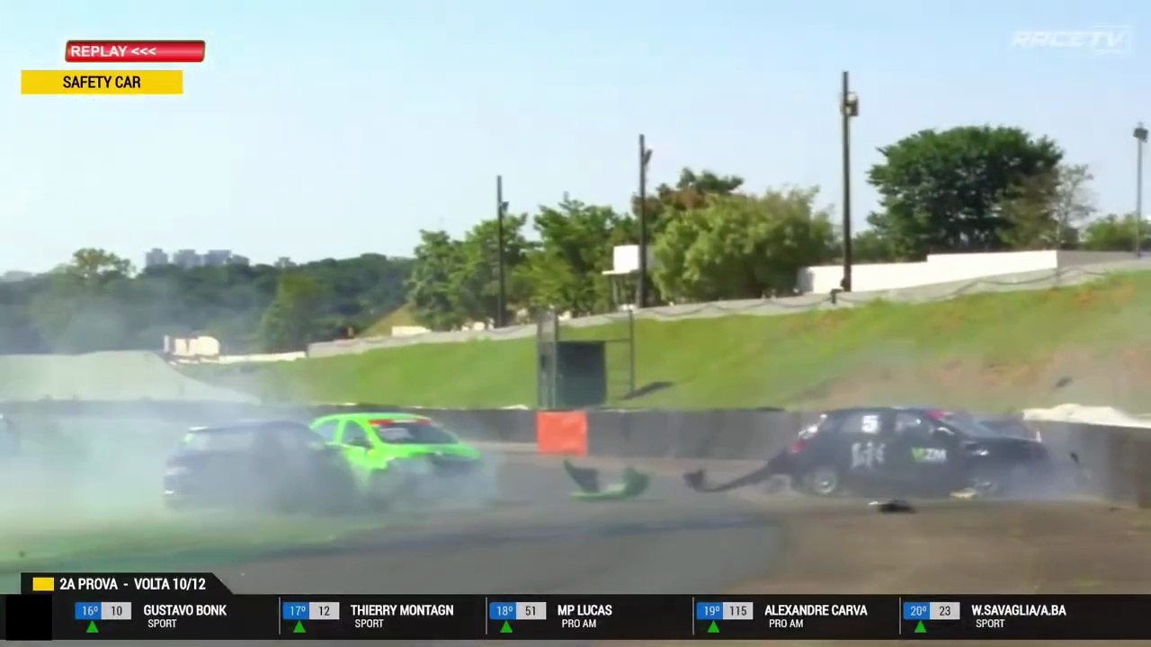 Marcas e Pilotos SP 2026 Interlagos 2 Race 2 Big Crash