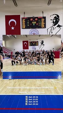 Yıldız Kızlarımız Türkiye Şampiyonası Finalleri’nde! 💫 Beşiktaş 3-1 TVF Spor Lisesi