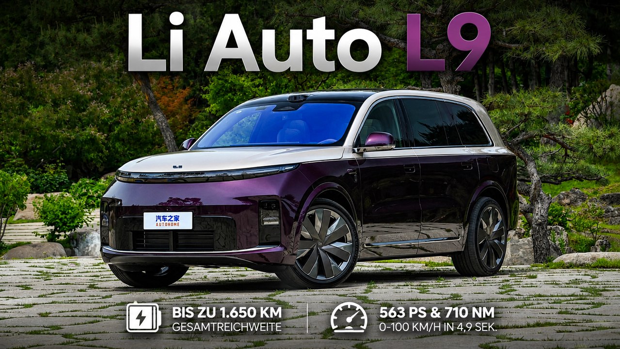 2026 Li Auto L9 | Chinas neues Flaggschiff-SUV im Detail