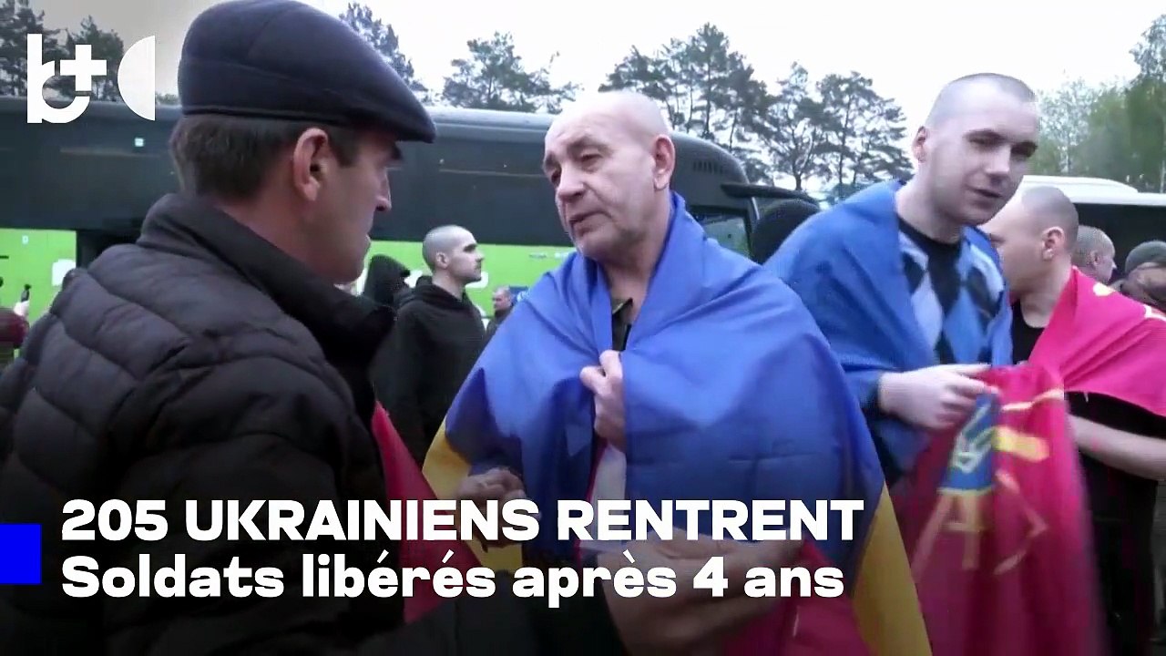 4 ans d'esclavage en Russie : 205 Ukrainiens rentrent, Moscou et Kyiv échangent des prisonniers
