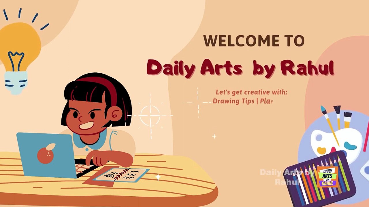 How to Draw Deer For Kids With Colour Easy _ Coloring Page and Toddler