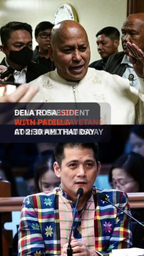 NBI chief: Robin Padilla a ‘person of interest’ in Bato dela Rosa’s Senate escape