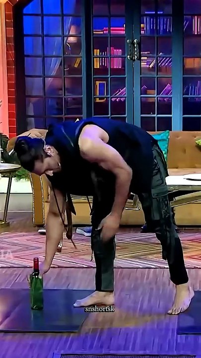 Vidyut_Jamwal_Hilarious_Bottle_Stunt_😱🔥____Kapil_Sharma_Show