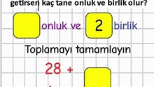 2.2- Modelleri Kullanarak Eldeli Toplama - 2. Sınıf Matematik