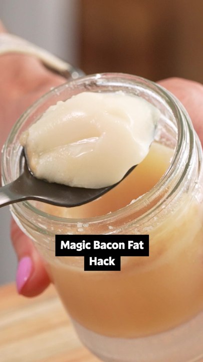 How to Purify and Store Bacon Fat | Magic Bacon Fat Hack