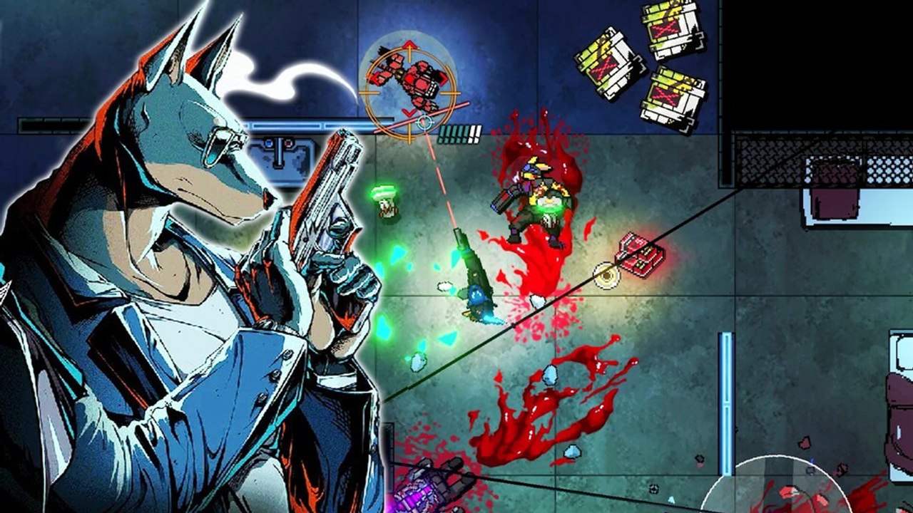 Kusan: city of wolves - kommender shooter erinnert an hotline miami, aber mit tieren