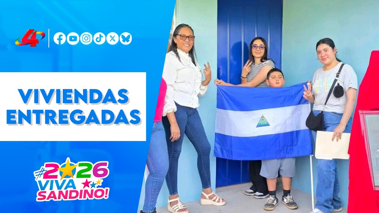🏠 Programa Bismarck Martínez: 5 nuevas familias reciben sus viviendas en Quezalguaque