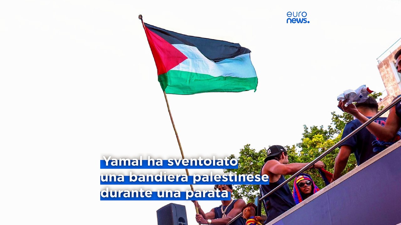 Sanchez difende Yamal dopo le critiche di Israele per la bandiera palestinese: "Siamo orgogliosi"