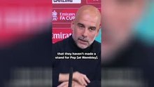 Should Wembley name a stand after Guardiola?