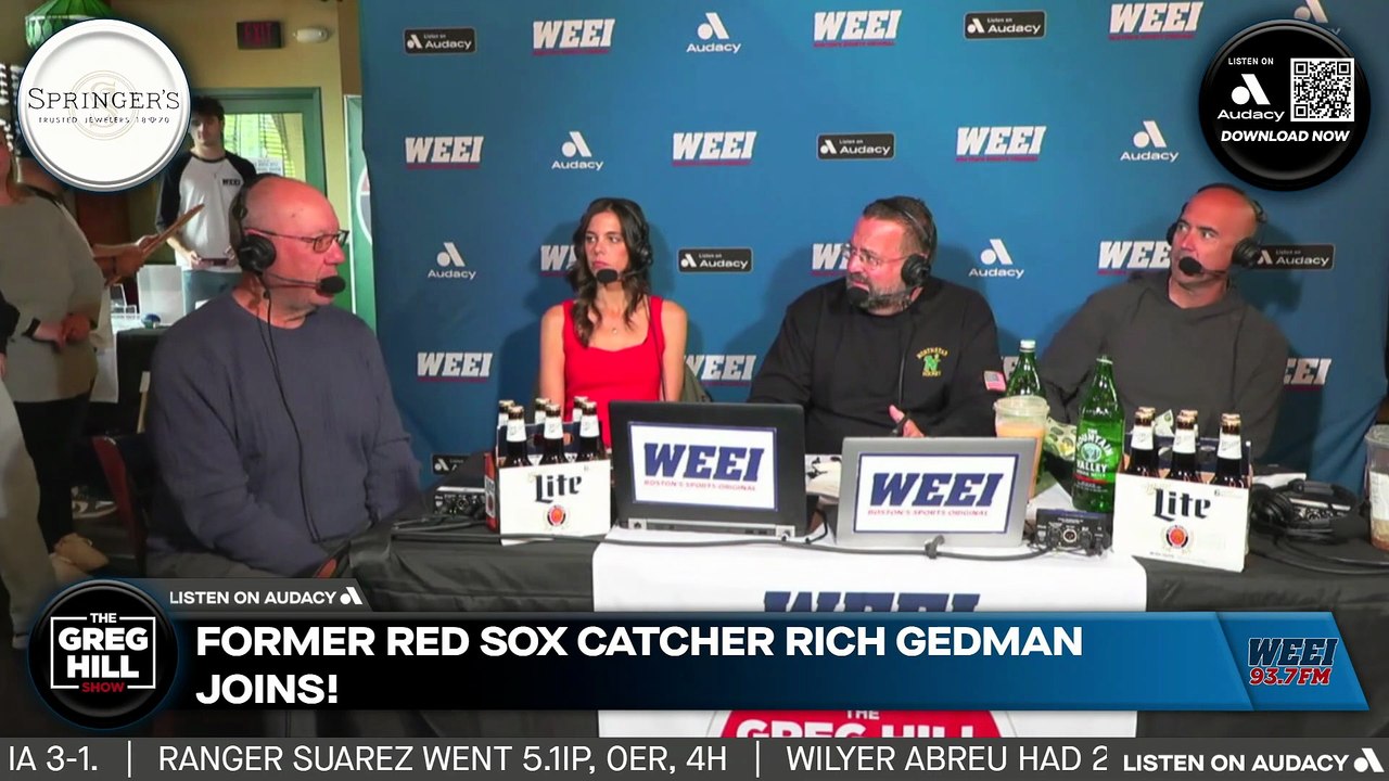 "Hitting is your thing, so how do the Red Sox start doing it" Former Red Sox catcher Rich Gedman joins!