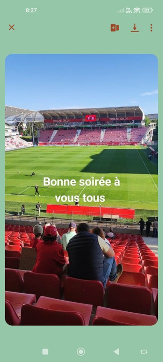 Le message de félicitations de Corinne aux joueurs du DFCO