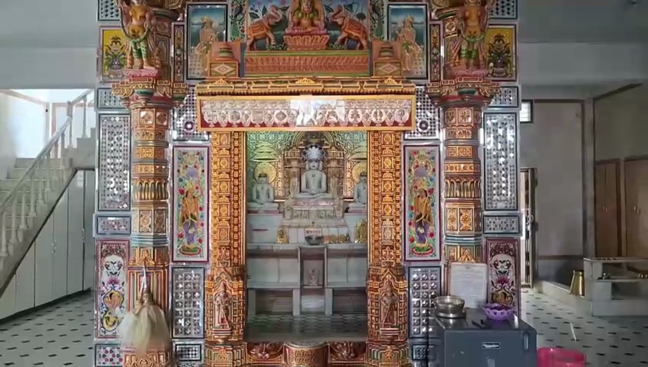 Inside Bhadravathi Jain Temple: White Marble Masterpiece You've Never Seen | Peace & Serenity