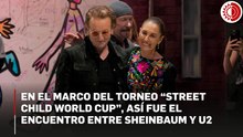 U2 se reúne con Sheinbaum para impulsar iniciativas culturales y apoyar a jóvenes