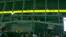⚽🚽 Un aficionado difundió un video que se volvió viral al mostrar presuntas deficiencias en el Estadio Banorte, donde la señalización del baño era un cartel improvisado de cartón, a pocas semanas del arranque del Mundial.