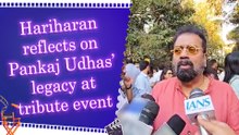 Hariharan pays tribute at adma Bhushan Pankaj Udhas Chowk inauguration in Mumbai