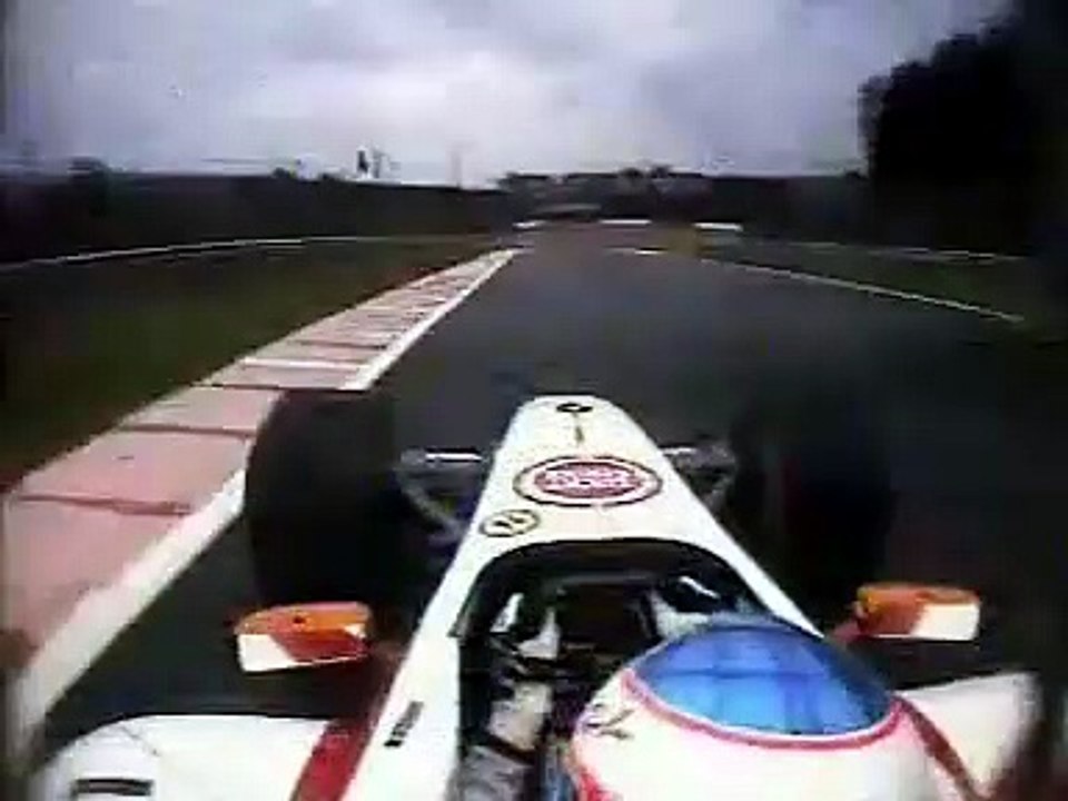 F1 – Jenson Button (BAR Honda V10) Onboard – Belgium 2004