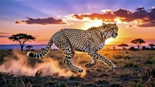 Fastest Animal on Earth in Full Speed